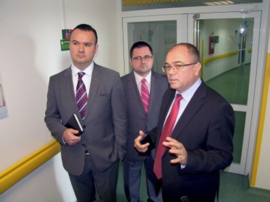 Secretarul de stat, Răzvan Vulcănescu, vizită la Constanţa: Spitalul Judeţean ar putea ajunge la nivelul unui spital european, în folosul cetăţenilor